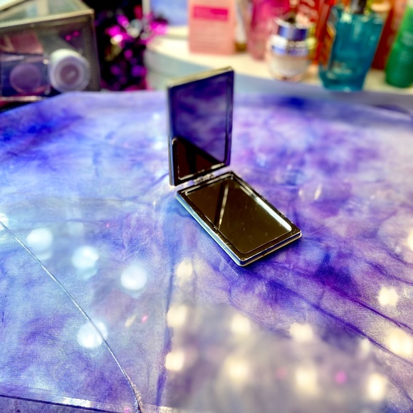 Tropical Flamingo Compact Mirror Makeup Kitschy Graphic y2k Inspired Novelty - Picture 4 of 4